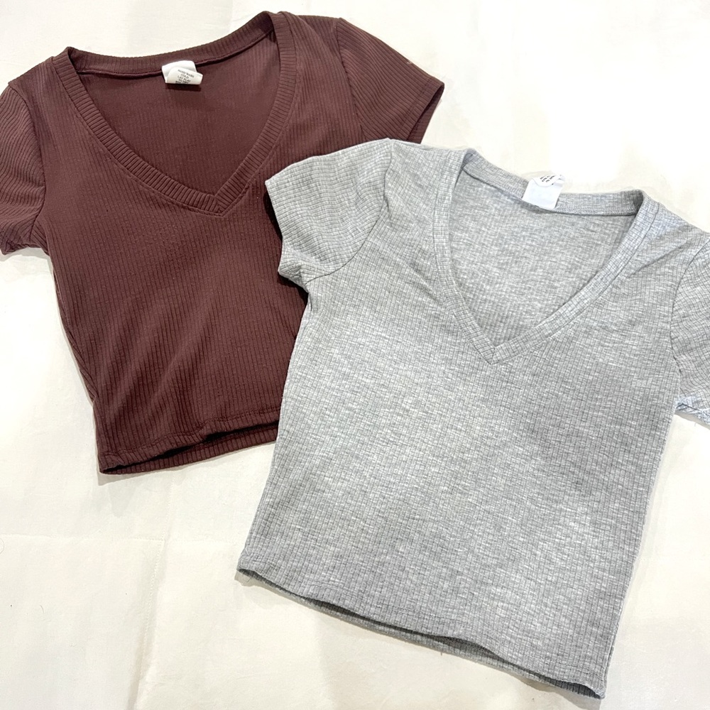 Destined Maroon & Grey Shirt Combo